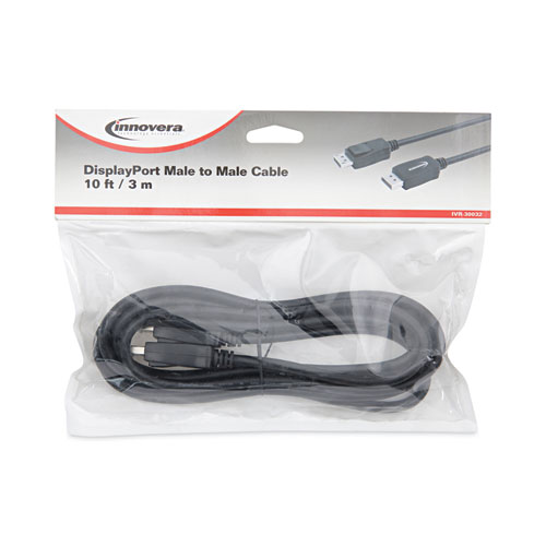 Picture of DisplayPort Cable, 10 ft, Black