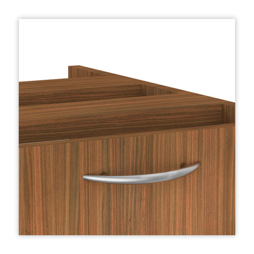 Picture of Alera Valencia Series Hanging Pedestal File, Left/Right, 2-Drawer: Box/File, Legal/Letter, Modern Walnut,15.63 x 20.5 x 19.25