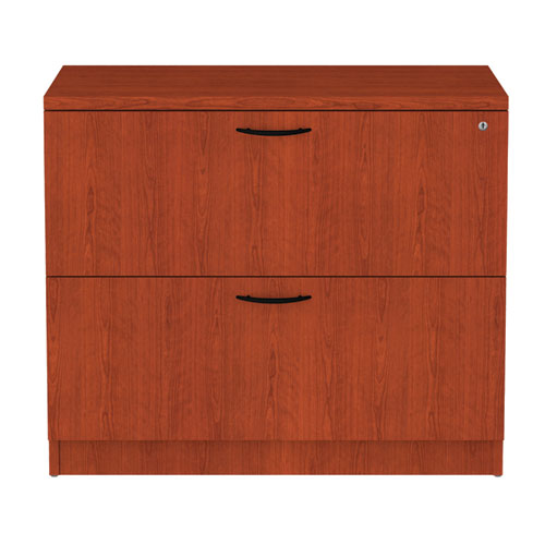 Picture of Alera Valencia Series Lateral File, 2 Legal/Letter-Size File Drawers, Medium Cherry, 34" x 22.75" x 29.5"