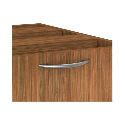 Picture of Alera Valencia Series Full Pedestal File, Left/Right, 3-Drawer: Box/Box/File, Legal/Letter, Modern Walnut,15.63 x 20.5 x 28.5