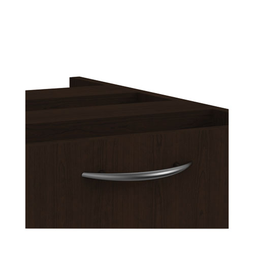 Picture of Alera Valencia Series Full Pedestal File, Left or Right, 2 Legal/Letter-Size File Drawers, Espresso, 15.63" x 20.5" x 28.5"