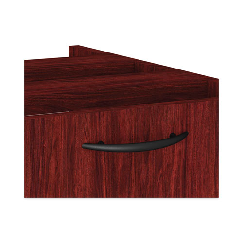 Picture of Alera Valencia Series Full Pedestal File, Left or Right, 2 Legal/Letter-Size File Drawers, Mahogany, 15.63" x 20.5" x 28.5"