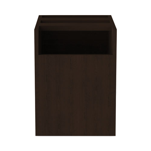 Picture of Alera Valencia Series Hanging Pedestal File, Left/Right, 2-Drawers: Box/File, Legal/Letter, Espresso, 15.63" x 20.5" x 19.25"