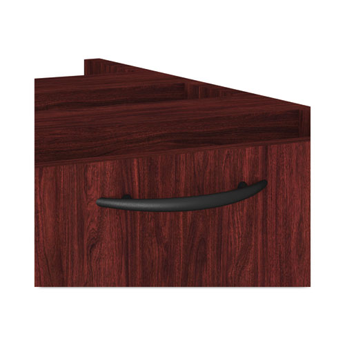 Picture of Alera Valencia Series Hanging Pedestal File, Left/Right, 2-Drawers: Box/File, Legal/Letter, Mahogany, 15.63" x 20.5" x 19.25"