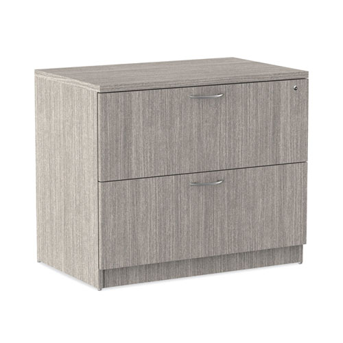 Picture of Alera Valencia Series Lateral File, 2 Legal/Letter-Size File Drawers, Gray, 34" x 22.75" x 29.5"