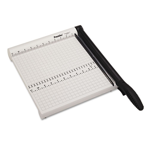 Picture of PolyBoard Paper Trimmer, 10 Sheets, 12" Cut Length, Plastic Base, 11.38 x 14.13