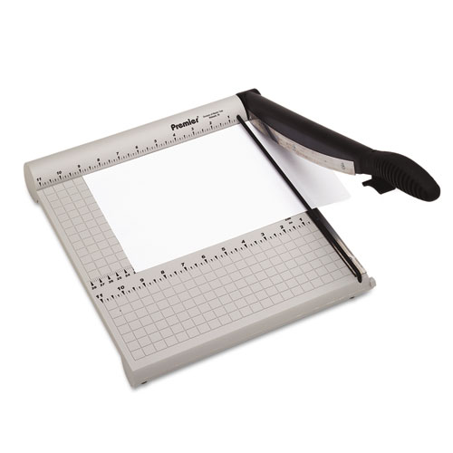 Picture of PolyBoard Paper Trimmer, 10 Sheets, 12" Cut Length, Plastic Base, 11.38 x 14.13