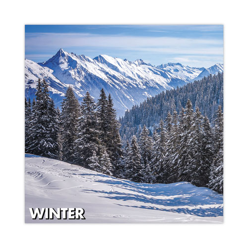 Picture of At-A-Glance Seasons in Bloom Horizontal Vertical Erasable Yearly Wall Calendar