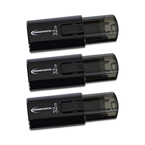 Picture of USB 3.0 Flash Drive, 32 GB, 3/Pack
