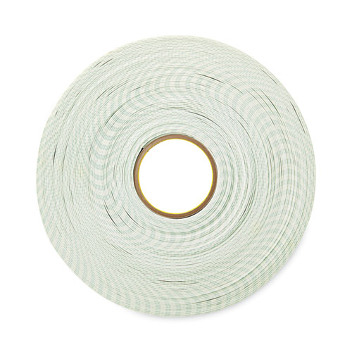 Picture of Permanent High-Density Foam Mounting Tape, Holds Up to 2 lbs, 0.75" x 38 yds, White