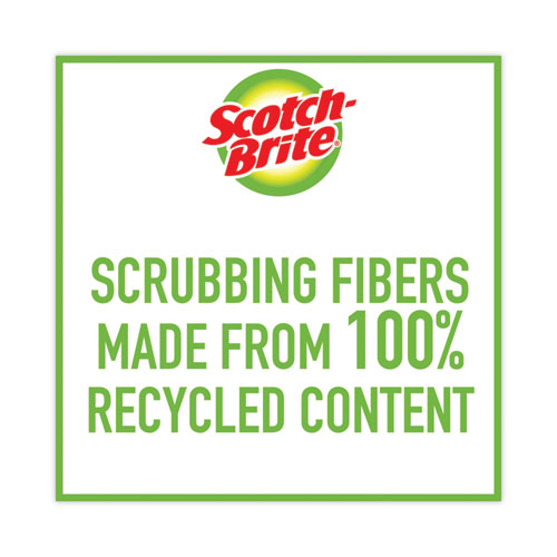 Picture of Non-Scratch Multi-Purpose Scrub Sponge, 4.4 x 2.6, 0.8" Thick, Blue, 6/Pack