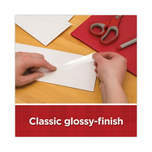 Picture of Transparent Tape, 1" Core, 0.75" x 83.33 ft, Transparent, 12/Pack