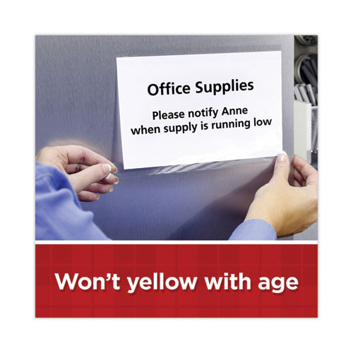 Picture of Transparent Tape, 1" Core, 0.75" x 83.33 ft, Transparent, 12/Pack