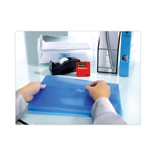 Picture of Transparent Tape, 1" Core, 0.75" x 83.33 ft, Transparent, 12/Pack