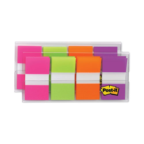 Picture of Page Flags in Portable Dispenser, Bright, 160 Flags/Dispenser