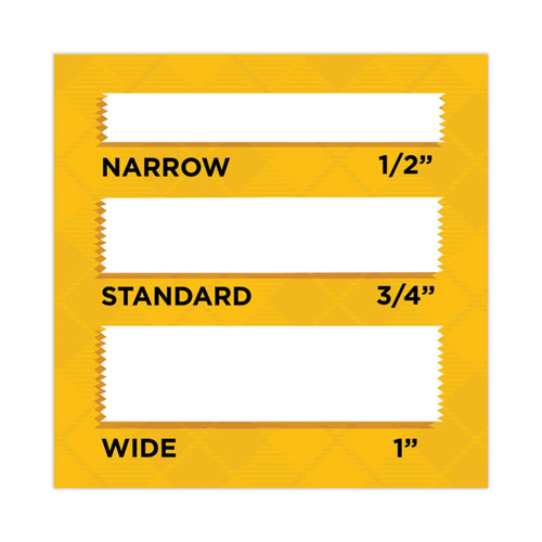 Picture of Double-Sided Permanent Tape in Handheld Dispenser, 1" Core, 0.5" x 20.83 ft, Clear, 3/Pack