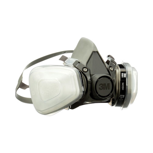 Picture of Half Facepiece Paint Spray/Pesticide Respirator, Medium