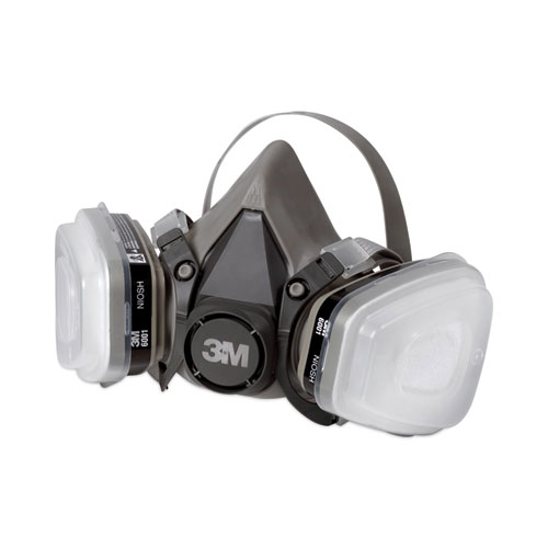 Picture of Half Facepiece Paint Spray/Pesticide Respirator, Medium