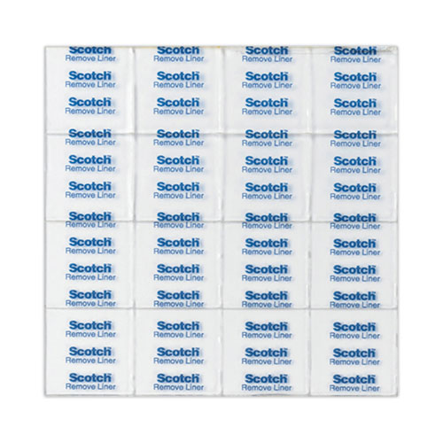 Picture of Removable Clear Mounting Squares, Holds Up to 0.33 lbs, 0.69 x 0.69, Clear, 35/Pack