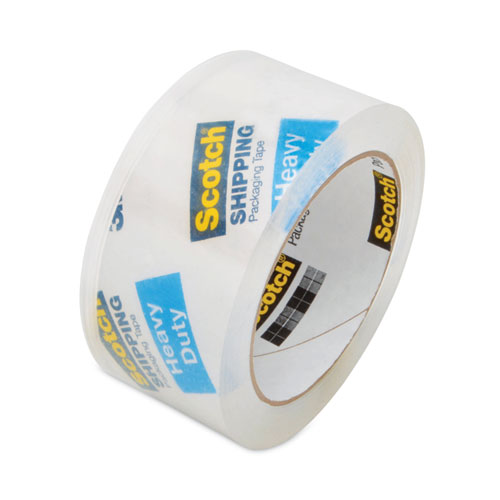 Picture of 3850 Heavy-Duty Packaging Tape with DP300 Dispenser, 3" Core, 1.88" x 54.6 yds, Clear, 12/Pack