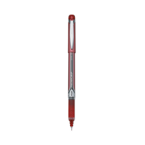 Picture of Precise Grip Roller Ball Pen, Stick, Extra-Fine 0.5 mm, Red Ink, Red Barrel