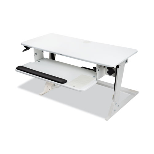 Picture of Precision Standing Desk, 35.4" x 23.2" x 6.2" to 20", White