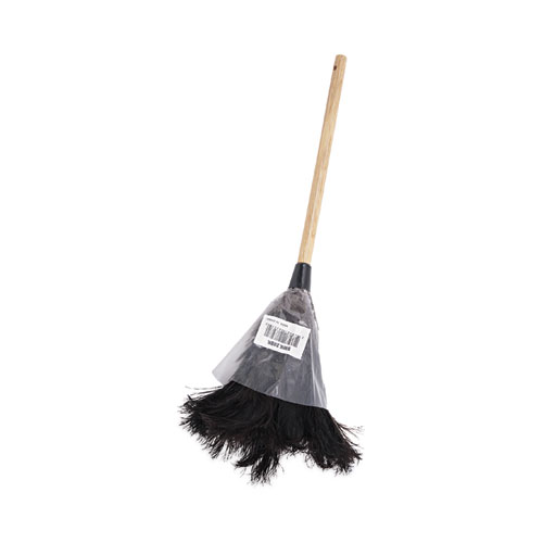 Picture of Professional Ostrich Feather Duster, 10" Wood Handle