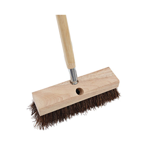 Picture of Deck Brush Head, 2" Brown Palmyra Bristles, 10" Brush