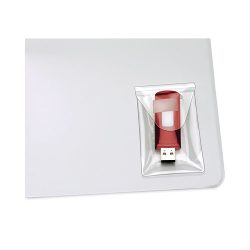 Picture of HOLD IT USB Pockets, 2 x 3.44, Clear