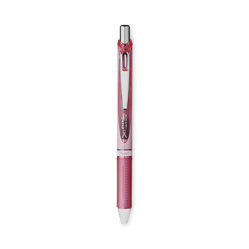 Energel+Rtx+Gel+Pen%2C+Retractable%2C+Medium+0.7+Mm%2C+Black+Ink%2C+Pink%2Fsilver+Barrel%2C+3%2Fpack