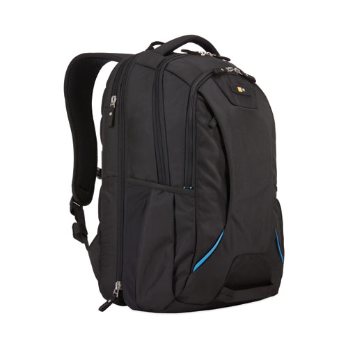 Picture of Checkpoint Friendly Backpack, Fits Devices Up to 15.6", Polyester, 2.76 x 13.39 x 19.69, Black