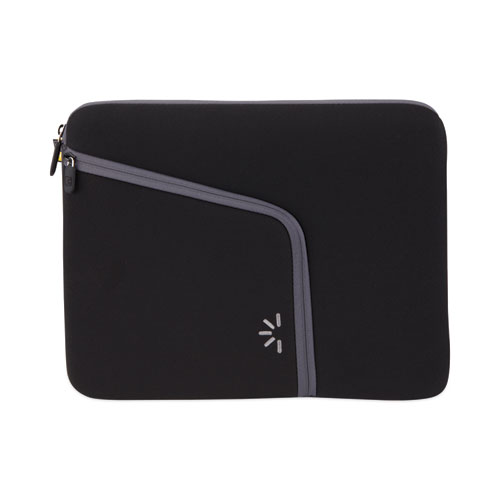Picture of Roo 13.3" Laptop Sleeve, Fits Devices Up to 13.3", Neoprene, 13.5 x 1.75 x 10.25, Black