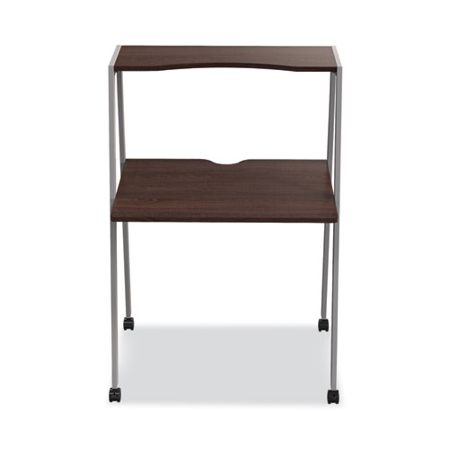 Picture of Kompass Flexible Home/Office Desk, 33" x 23.4" x 48", Mocha