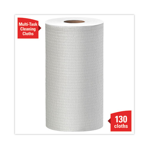 Picture of General Clean X60 Cloths, Small Roll, 13.5 x 19.6, White, 130/Roll, 6 Rolls/Carton
