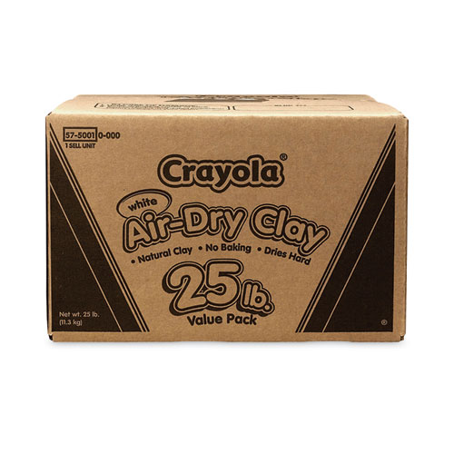 Picture of Air-Dry Clay, White, 25 lbs