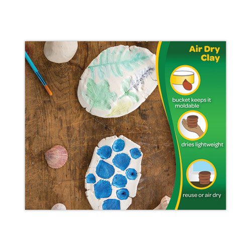 Picture of Air-Dry Clay, White, 25 lbs