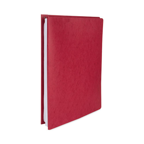 Picture of Expandable Hanging Data Binder, 2 Posts, 6" Capacity, 11 x 8.5, Red