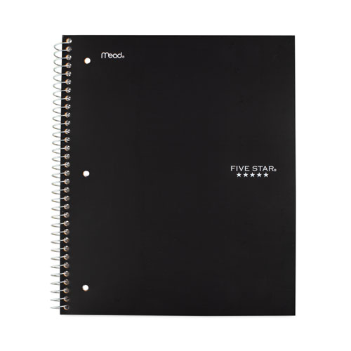 Picture of Wirebound Notebook, 1-Subject, Wide/Legal Rule, Assorted Cover Colors, (100) 10.5 x 8 Sheets, 6/Pack