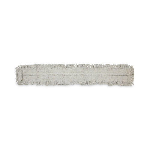 Picture of Disposable Dust Mop Head, Cotton, Cut-End, 60w x 5d