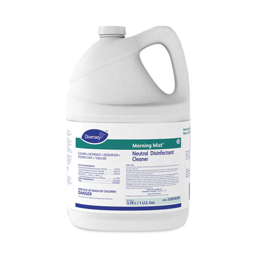 Picture of Morning Mist Neutral Disinfectant Cleaner, Fresh Scent, 1 gal Bottle