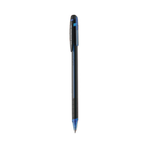 Picture of Jetstream 101 Hybrid Gel Pen, Stick, Bold 1 mm, Blue Ink, Black/Blue Barrel, Dozen