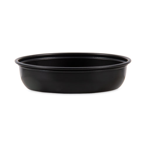 Picture of Polystyrene Portion Cups, 2.5 oz, Black, 250/Bag, 10 Bags/Carton