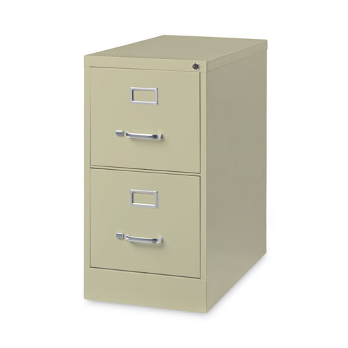 Picture of Two-Drawer Economy Vertical File, Letter-Size File Drawers, 15" x 26.5" x 28.37", Putty