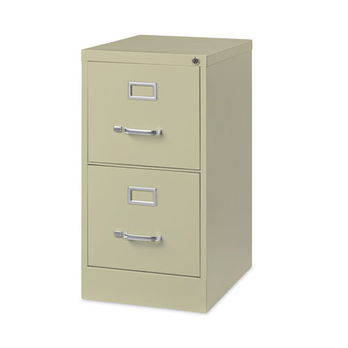 Picture of Two-Drawer Economy Vertical File, Letter-Size File Drawers, 15" x 22" x 28.37", Putty