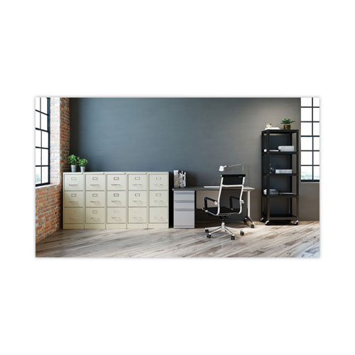 Picture of Three-Drawer Economy Vertical File, Letter-Size File Drawers, 15" x 22" x 40.19", Putty