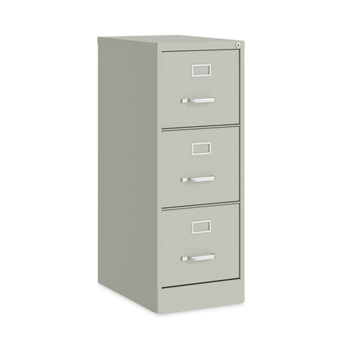 Picture of Three-Drawer Economy Vertical File, Letter-Size File Drawers, 15" x 22" x 40.19", Light Gray