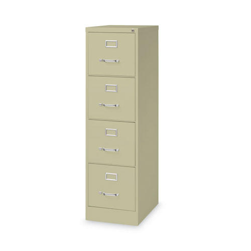 Picture of Four-Drawer Economy Vertical File, Letter-Size File Drawers, 15" x 22" x 52", Putty