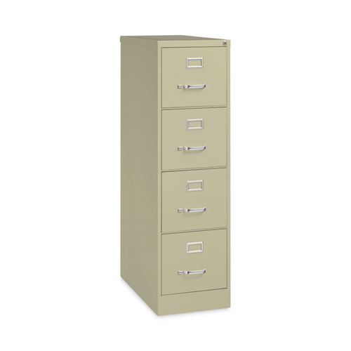 Picture of Four-Drawer Economy Vertical File, Letter-Size File Drawers, 15" x 26.5" x 52", Putty