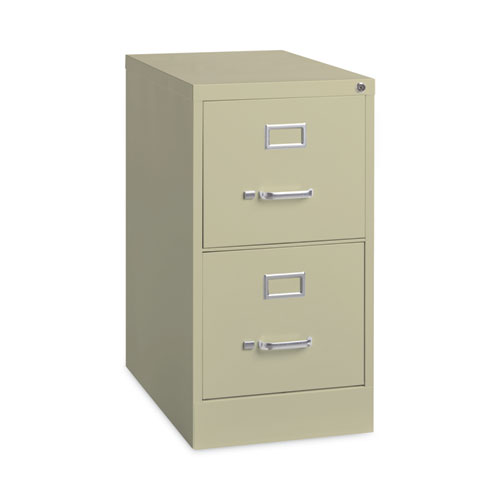 Picture of Two-Drawer Economy Vertical File, Letter-Size File Drawers, 15" x 22" x 28.37", Putty