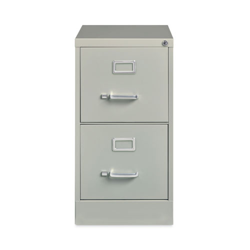 Picture of Two-Drawer Economy Vertical File, Letter-Size File Drawers, 15" x 22" x 28.37", Light Gray